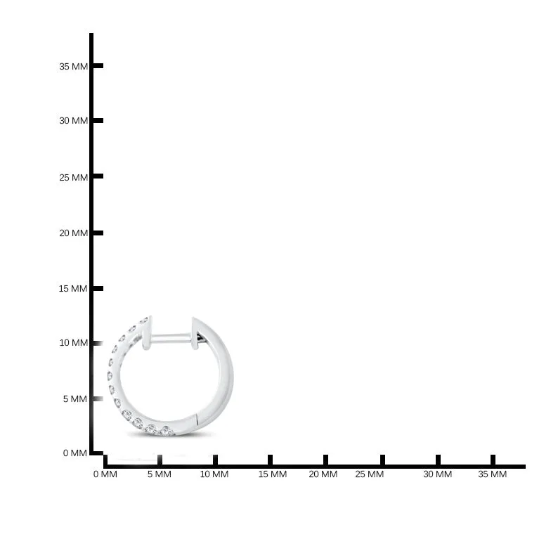 14KW 12M OURSIDE DIAMOND HOOP ER(118HP115365W14DI1)