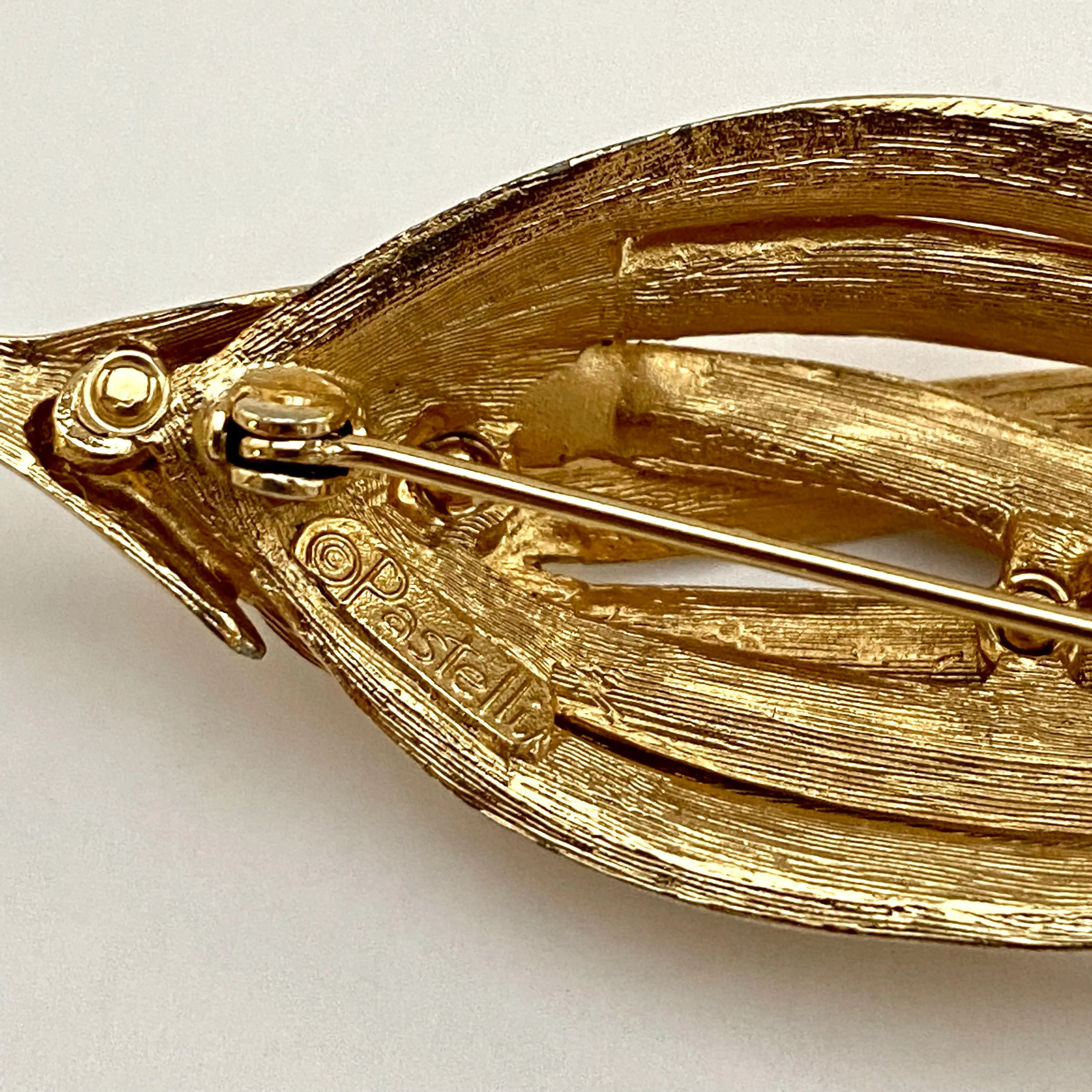 1960s Pastelli Brooch