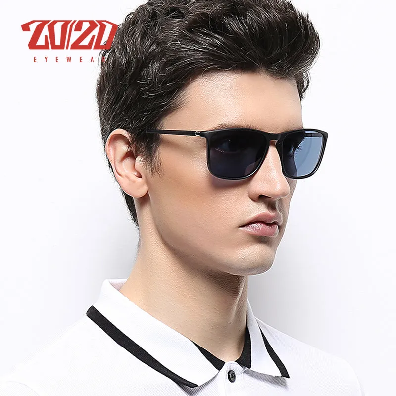 20/20 Brand Classic Polarized Sunglasses Men Driving Tr90 Frame Tr138