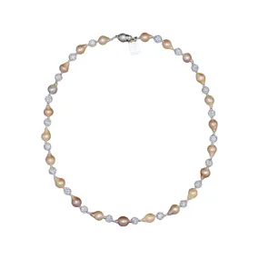 424-02-SHORT | PETITE EDISON DELUXE CHOKER 18" (PINK)