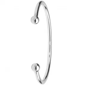 Acotis Silver Bangle Men's Torc G4233