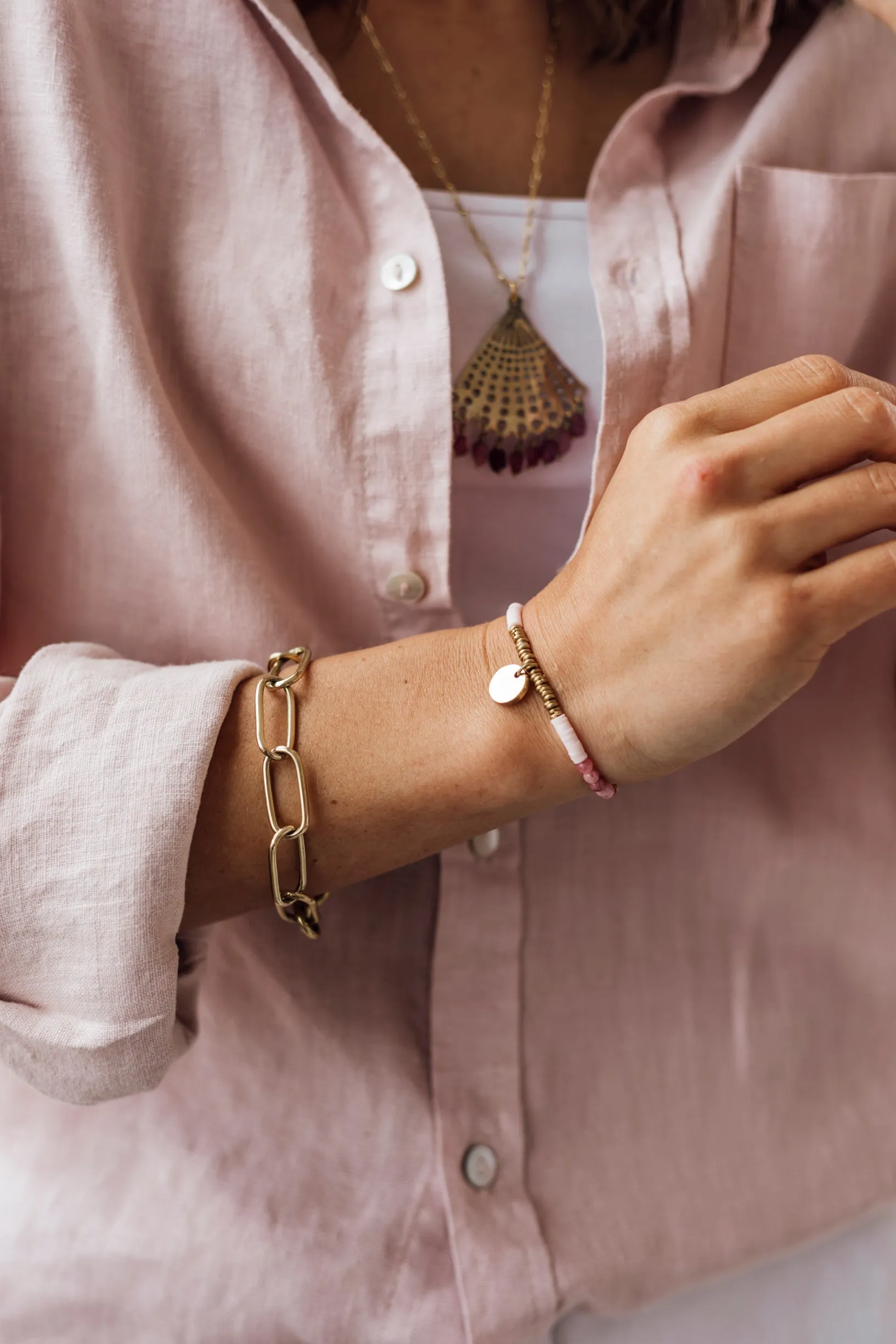 Afro Chain Bracelet