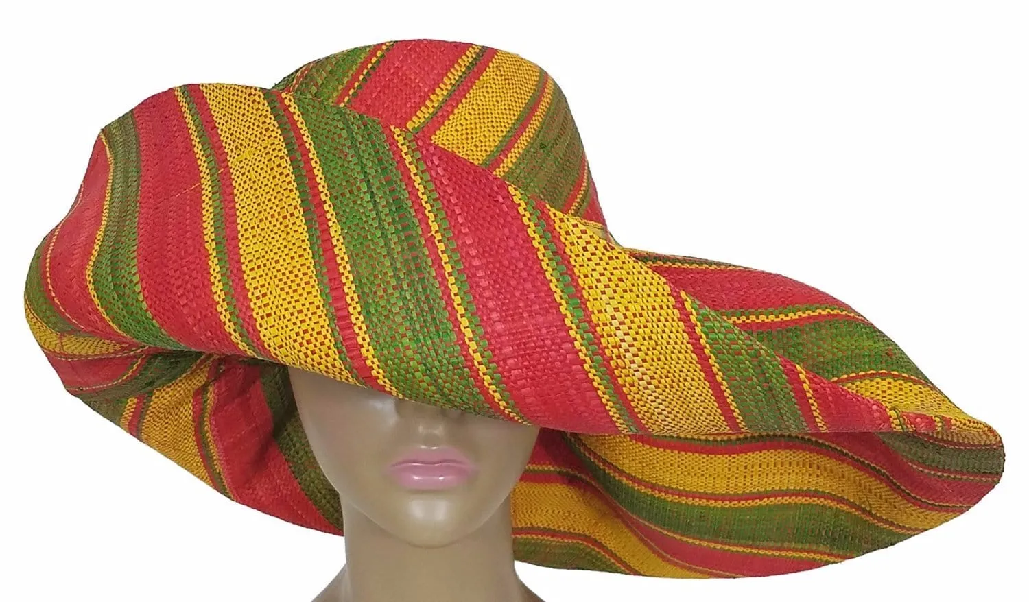 Akanke: Madagascar Big Brim Raffia Sun Hat