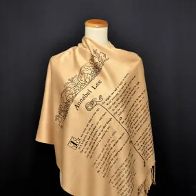 Annabel Lee by Edgar Allan Poe  Shawl Scarf Wrap