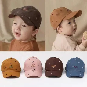 Baby Soft Cotton Caps  Adjustable Baseball Caps For Boys And Girls Hip-Hop Hat