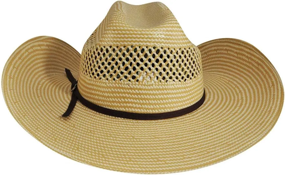 Bailey Cassius 7X Straw Cowboy Hat, Natural/Tan