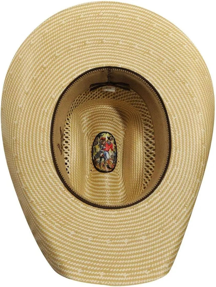 Bailey Cassius 7X Straw Cowboy Hat, Natural/Tan