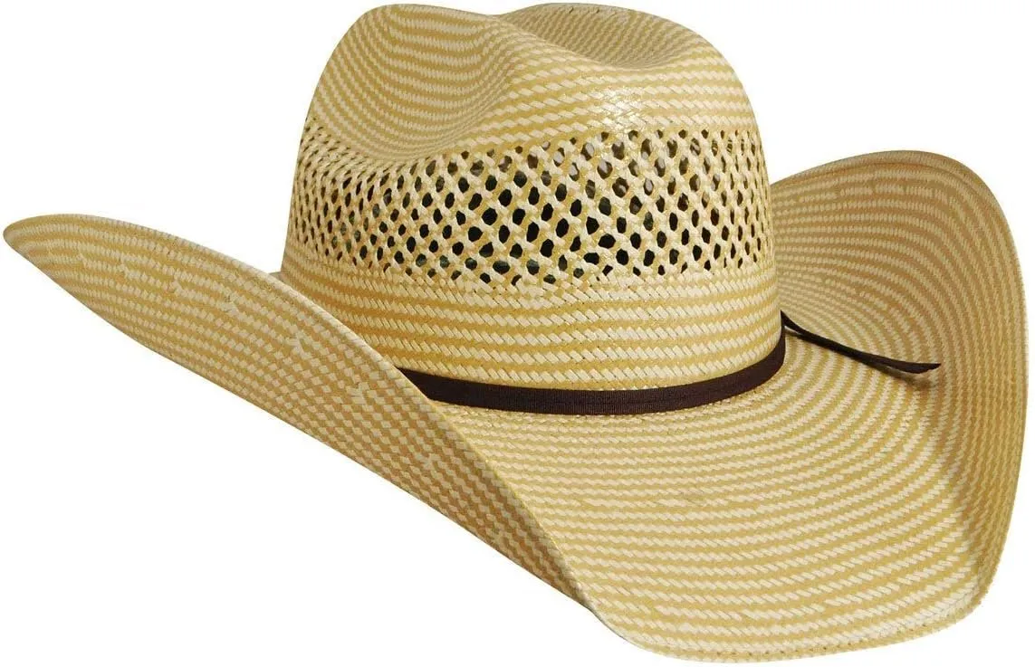 Bailey Cassius 7X Straw Cowboy Hat, Natural/Tan