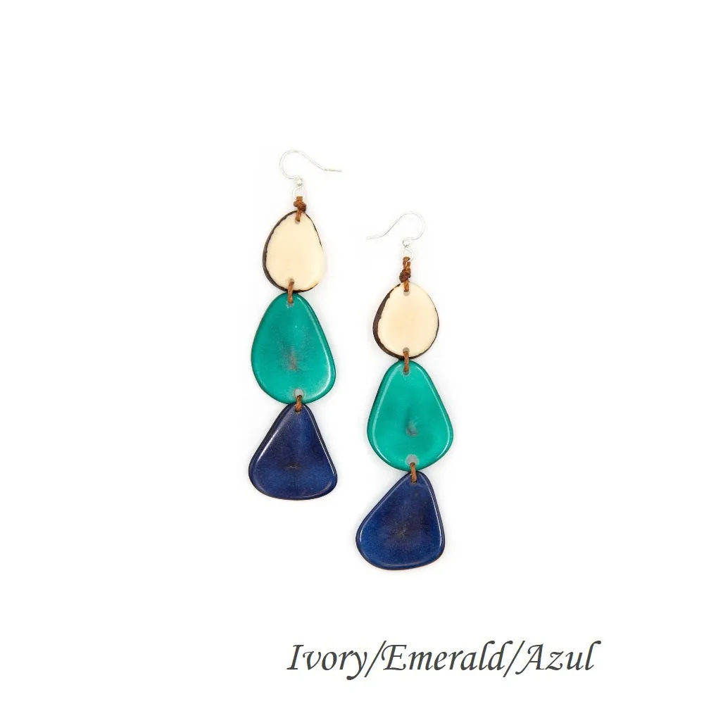 Bali Tagua Earrings