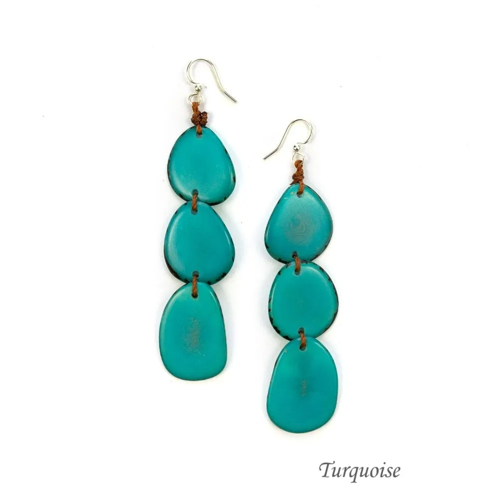 Bali Tagua Earrings