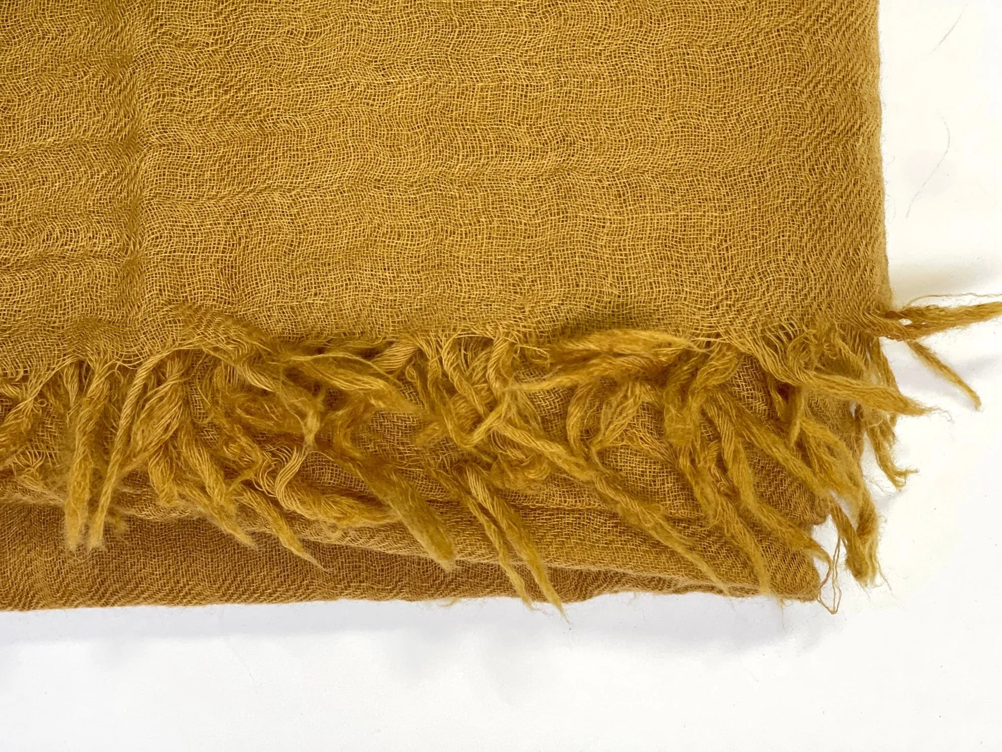 Bjorn Wool Scarf/Wrap - Mustard