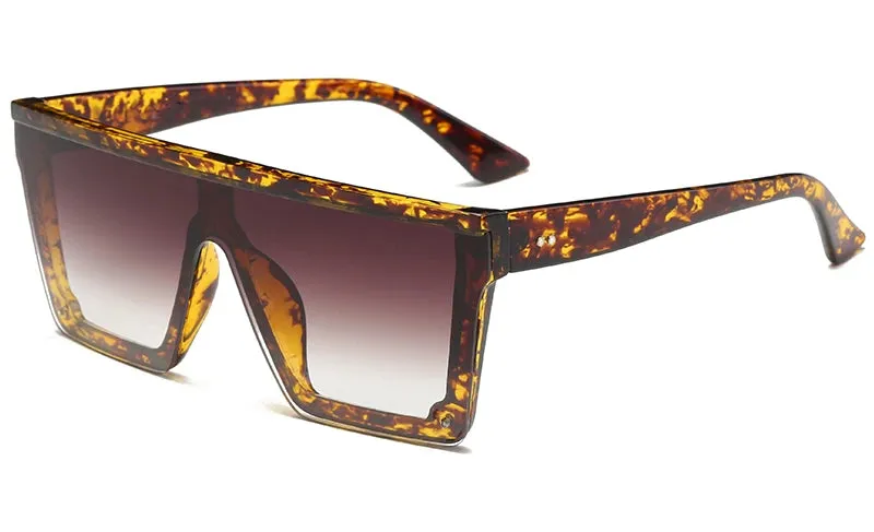 BLACK WAYFARER SUNGLASSES OVERSIZED