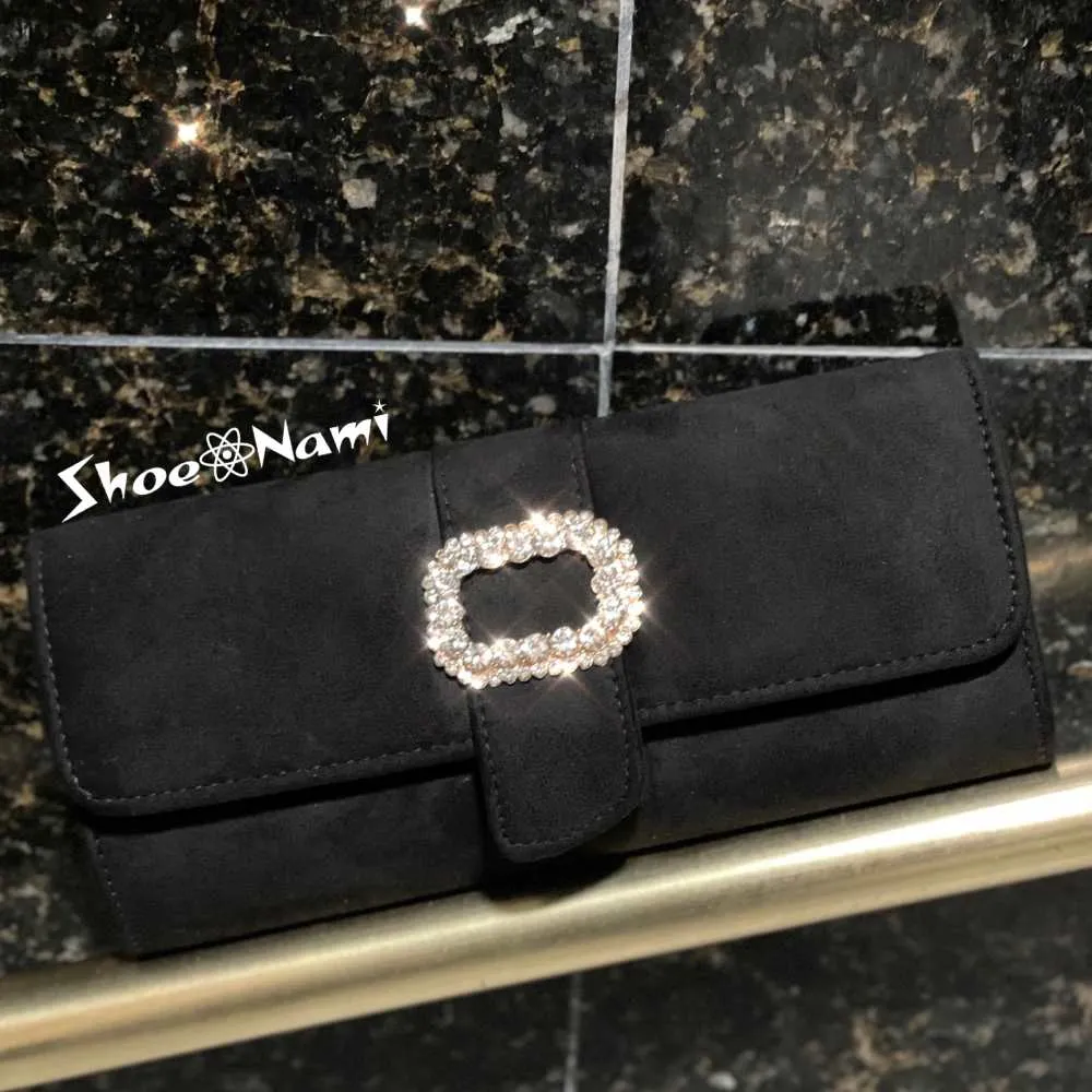 BROOCH CLUTCH/HPC3086 Black