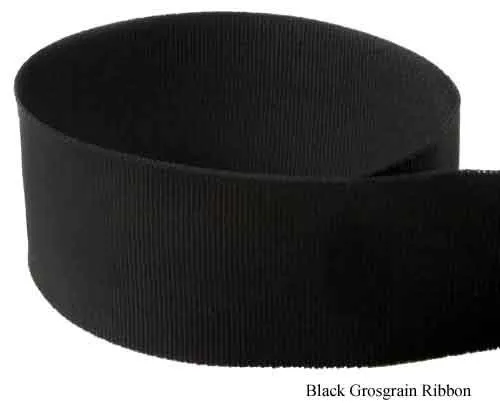 C Hat Bands -"Grosgrain Ribbon Hat Bands" with 2-End Hooks - FINAL SALE