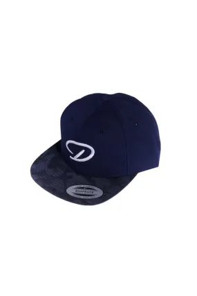 Camouflage Snapback_Navy