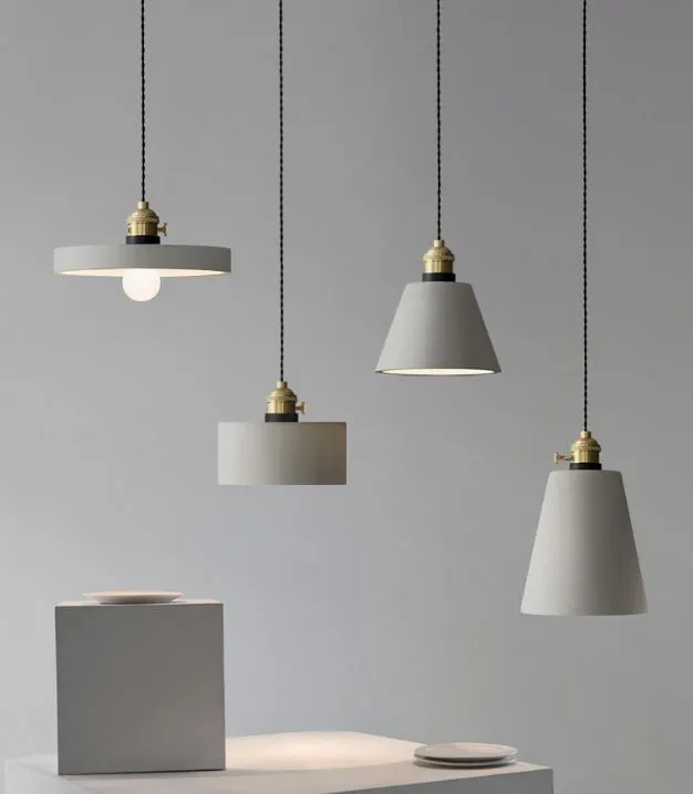 Cenarjor Cement Cone Pendant Lamp