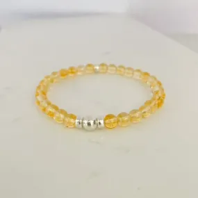 Citrine Crystal Bracelet