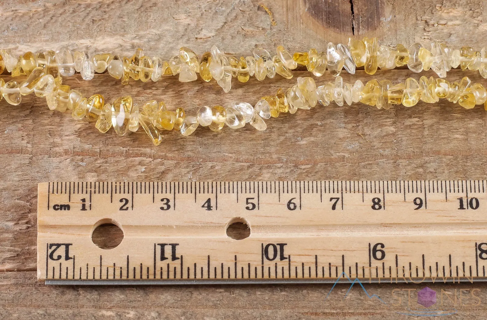 CITRINE Crystal Necklace - Chip Beads - Long Crystal Necklace, Birthstone Necklace, Handmade Jewelry,  E0800