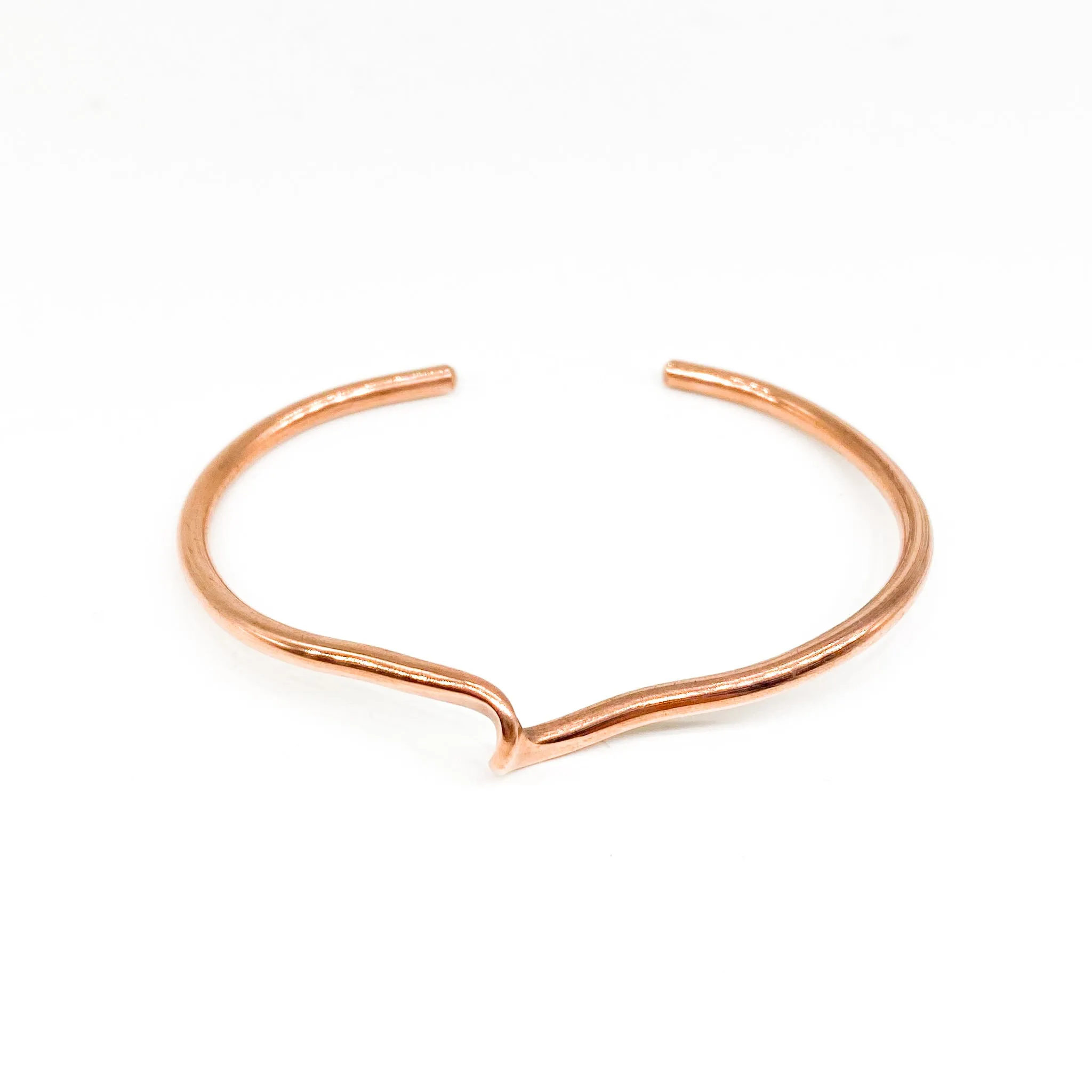 Copper Wave Bangle