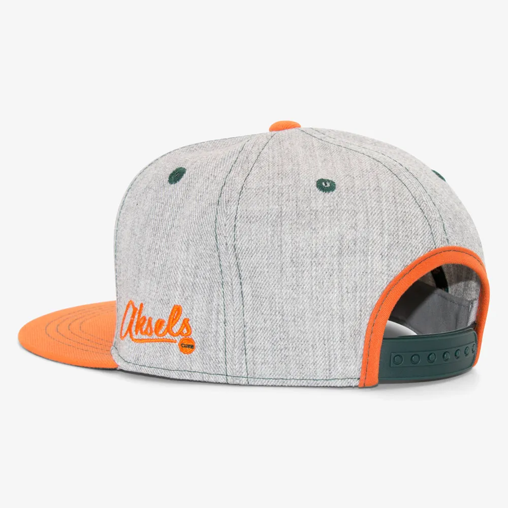 Cursive Miami Snapback Hat