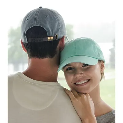 Customizable Gray Dad Hat with Olive & Cream Lettering