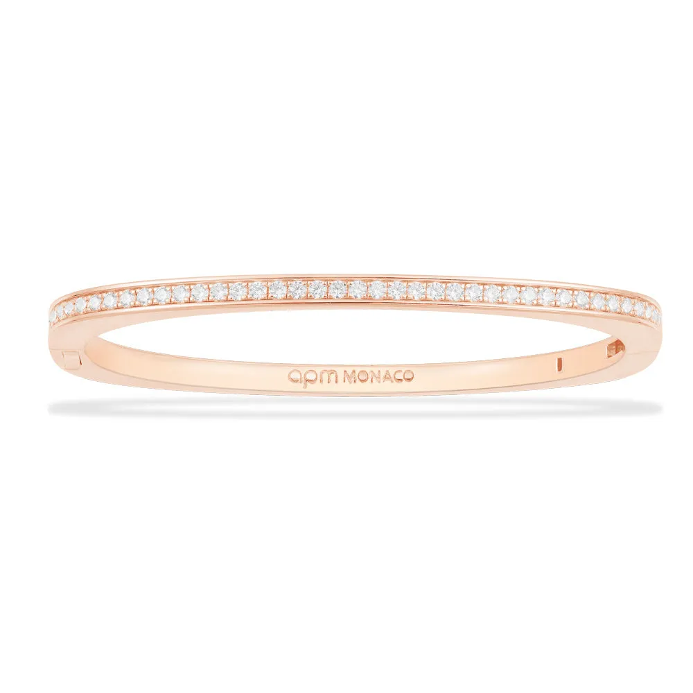 Dainty Pavé Bangle