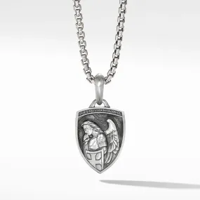 David Yurman 26mm St Michael Pendant