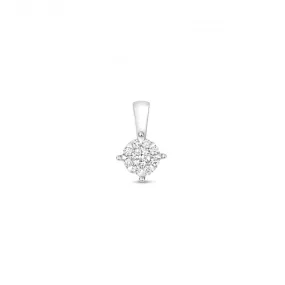 Diamond Jewellery 9ct Gold Diamond Brilliant Range Pendant PD127W