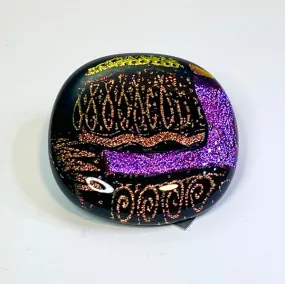 Dichroic Glass Brooch (AFB05)