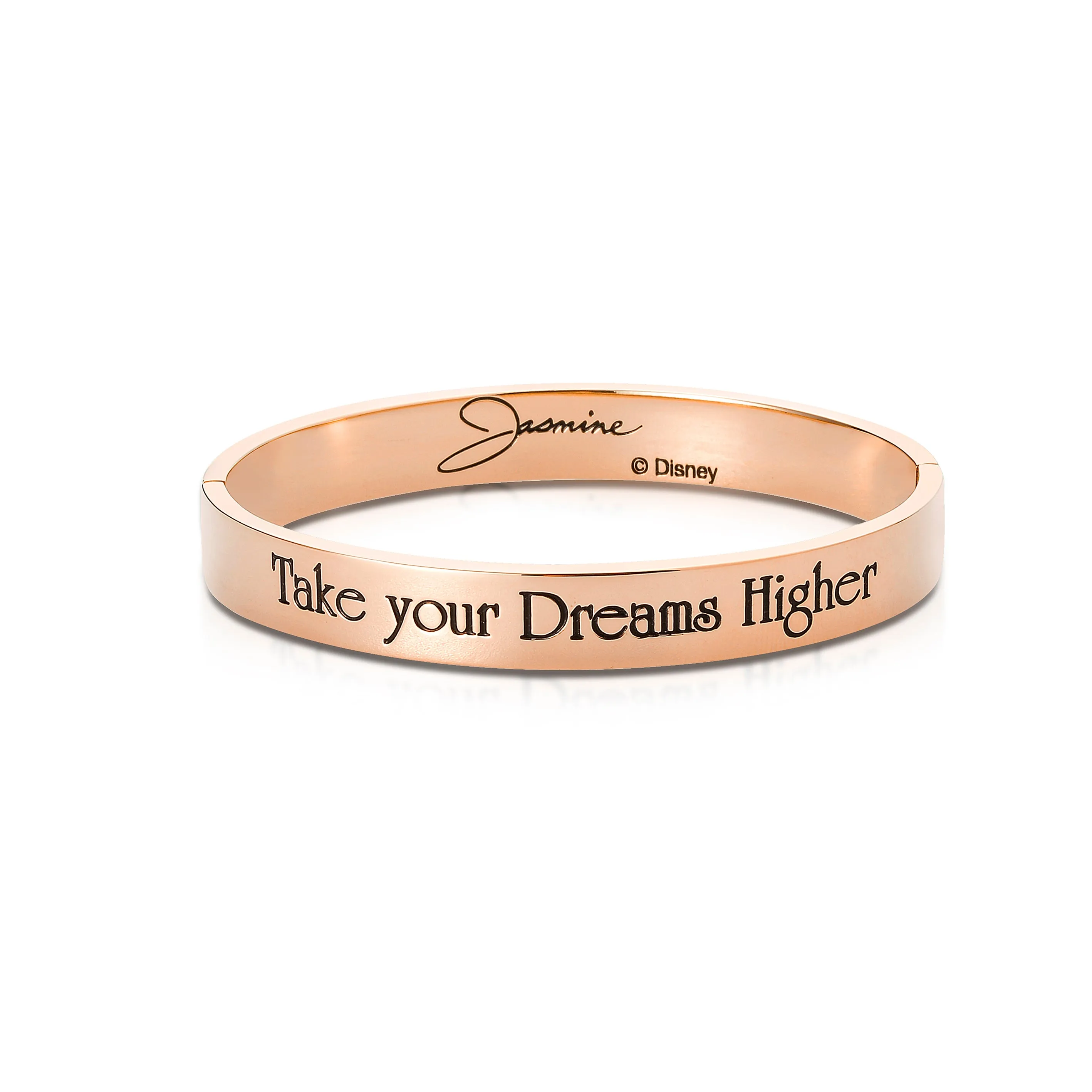 DISNEY Aladdin 'Take Your Dreams Higher' Princess Jasmine Bangle