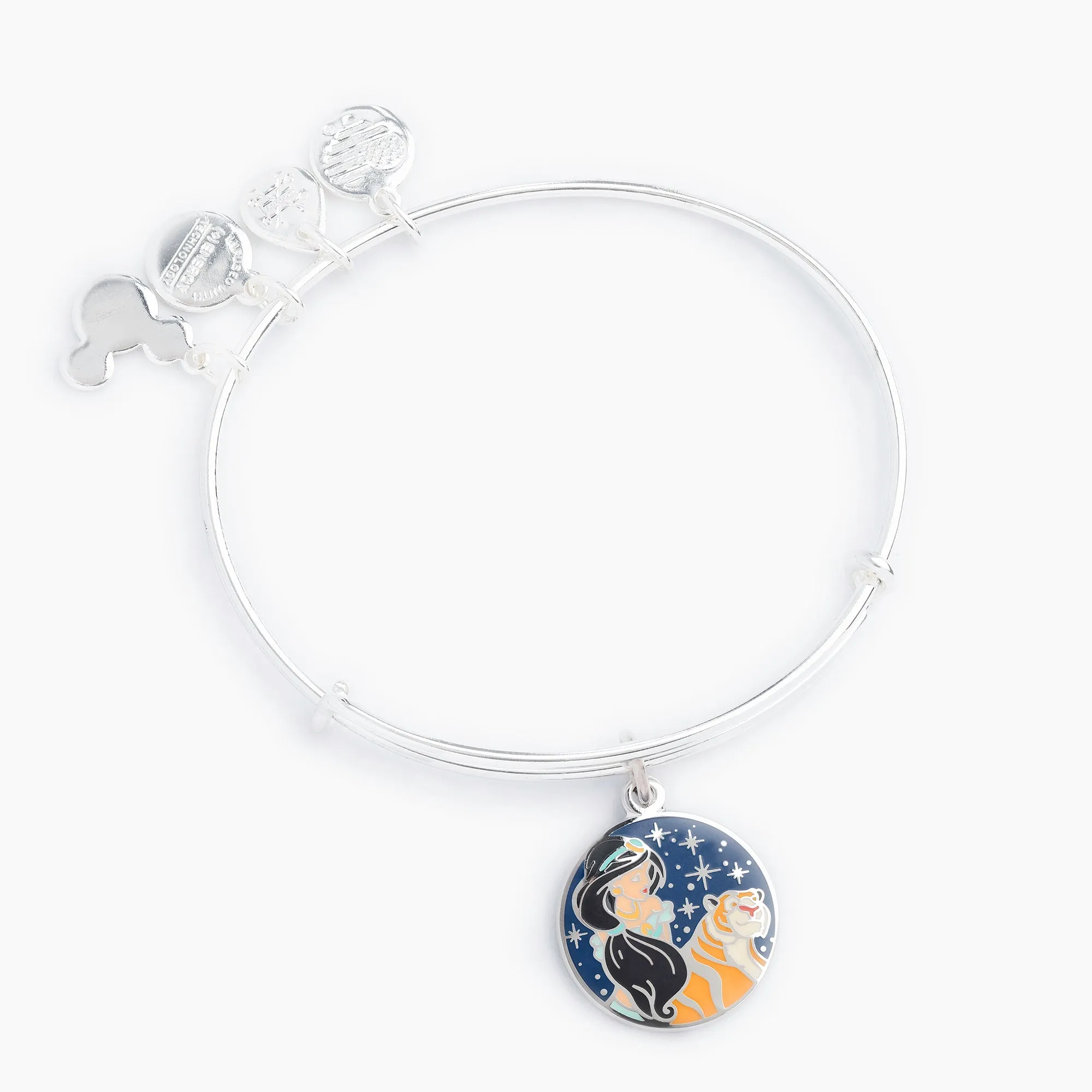 Disney® Jasmine and Rajah Charm Bangle