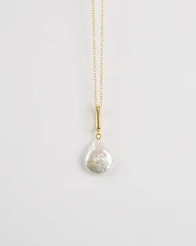 Drop Pearl Necklace