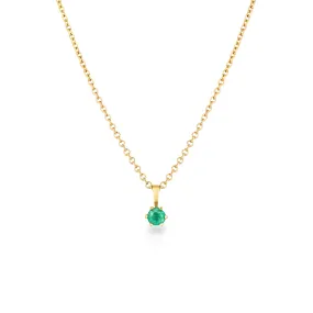 Emerald Pendant Gold