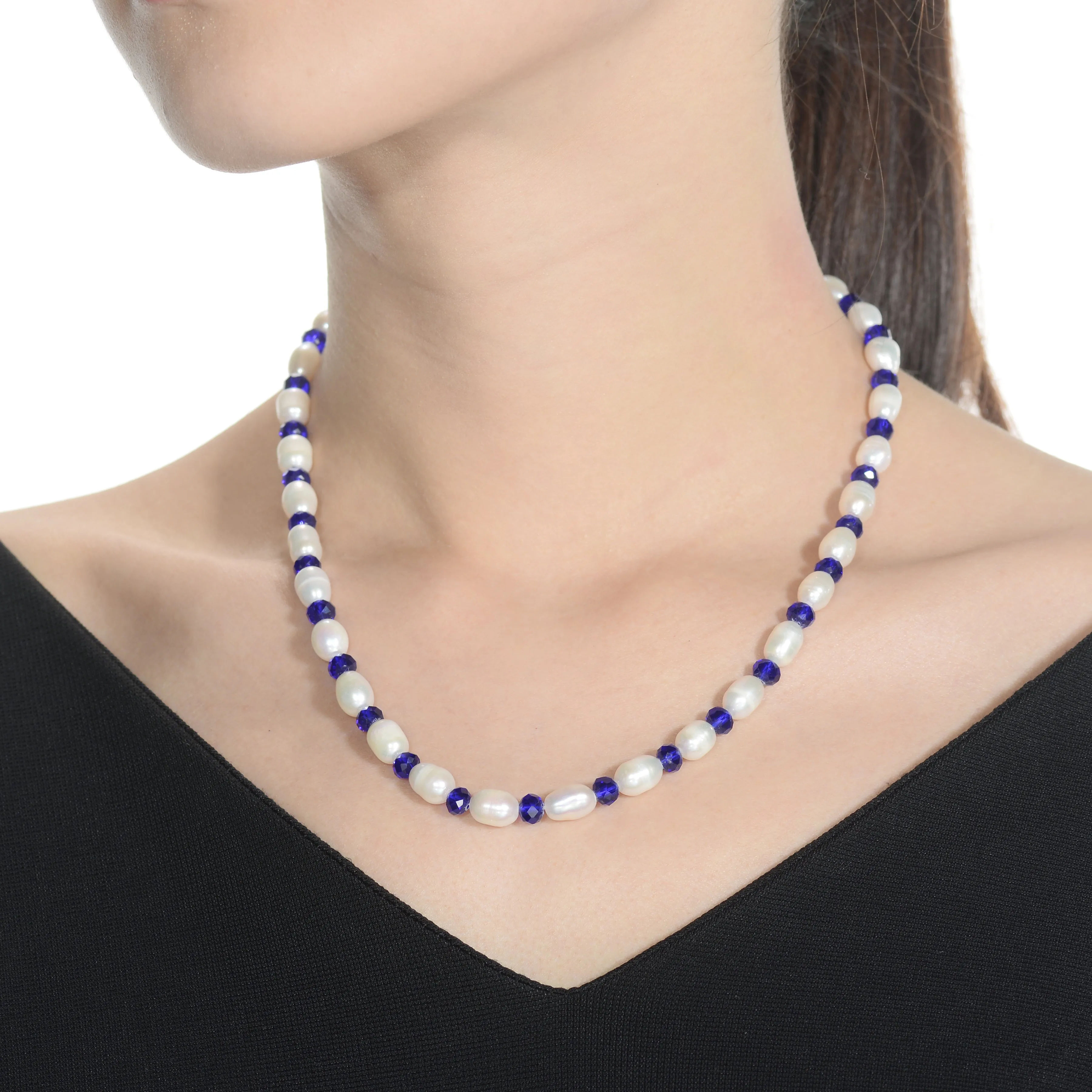 Emma Zirconia Bead Necklace