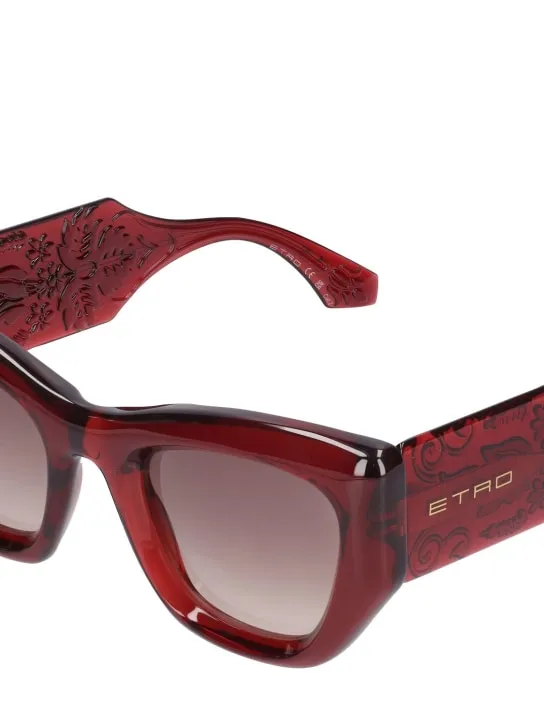 Etro   Paisley cat-eye sunglasses 