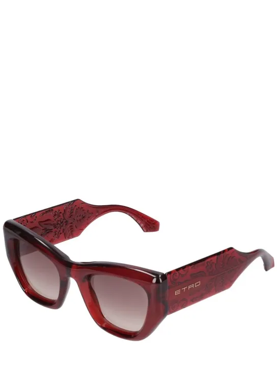 Etro   Paisley cat-eye sunglasses 