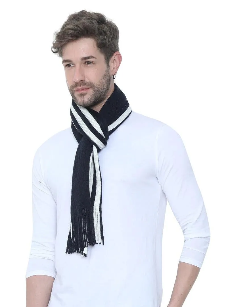 FabSeasons Men  Casual Self Design Scarf for Winter