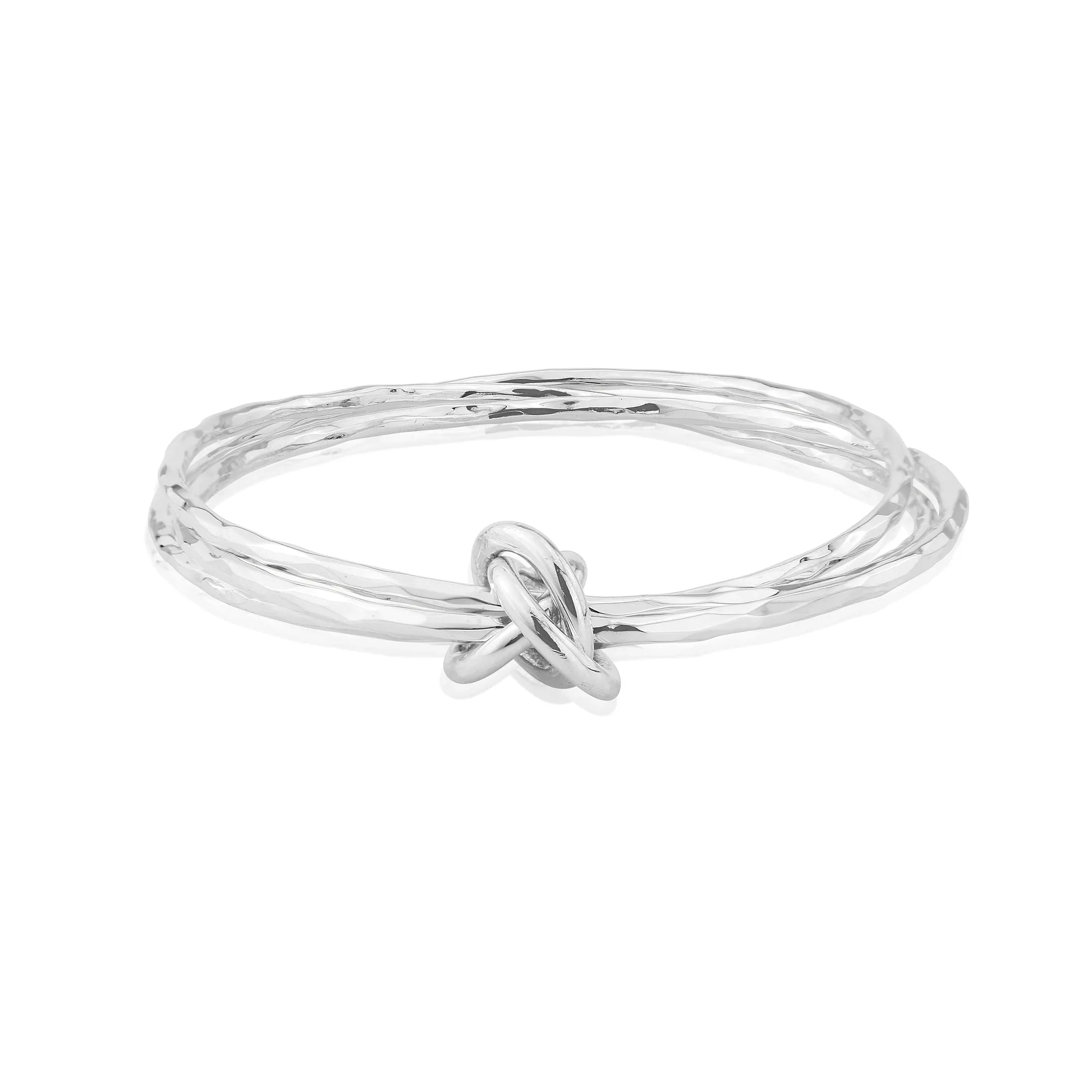 Fairy Silver Bangle with Loops