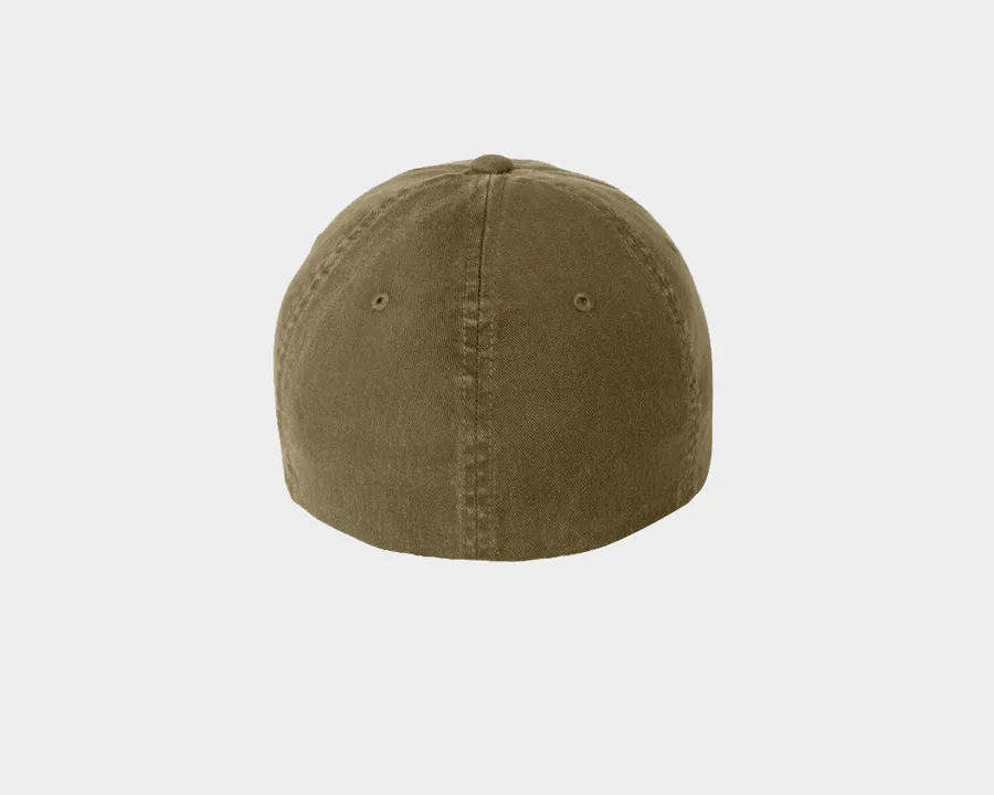 Faune Taupe Felt Baseball Cap - Unisex