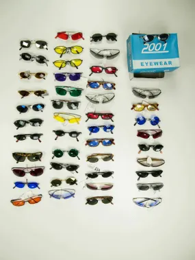 Fleek Credit: Vintage Y2K Sunglasses Deadstock Bundle (50 pcs) -- 70%