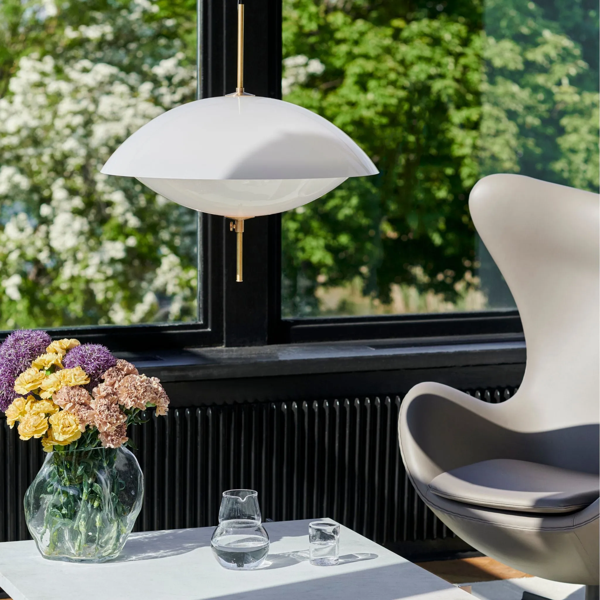 Fritz Hansen Clam Pendant Light