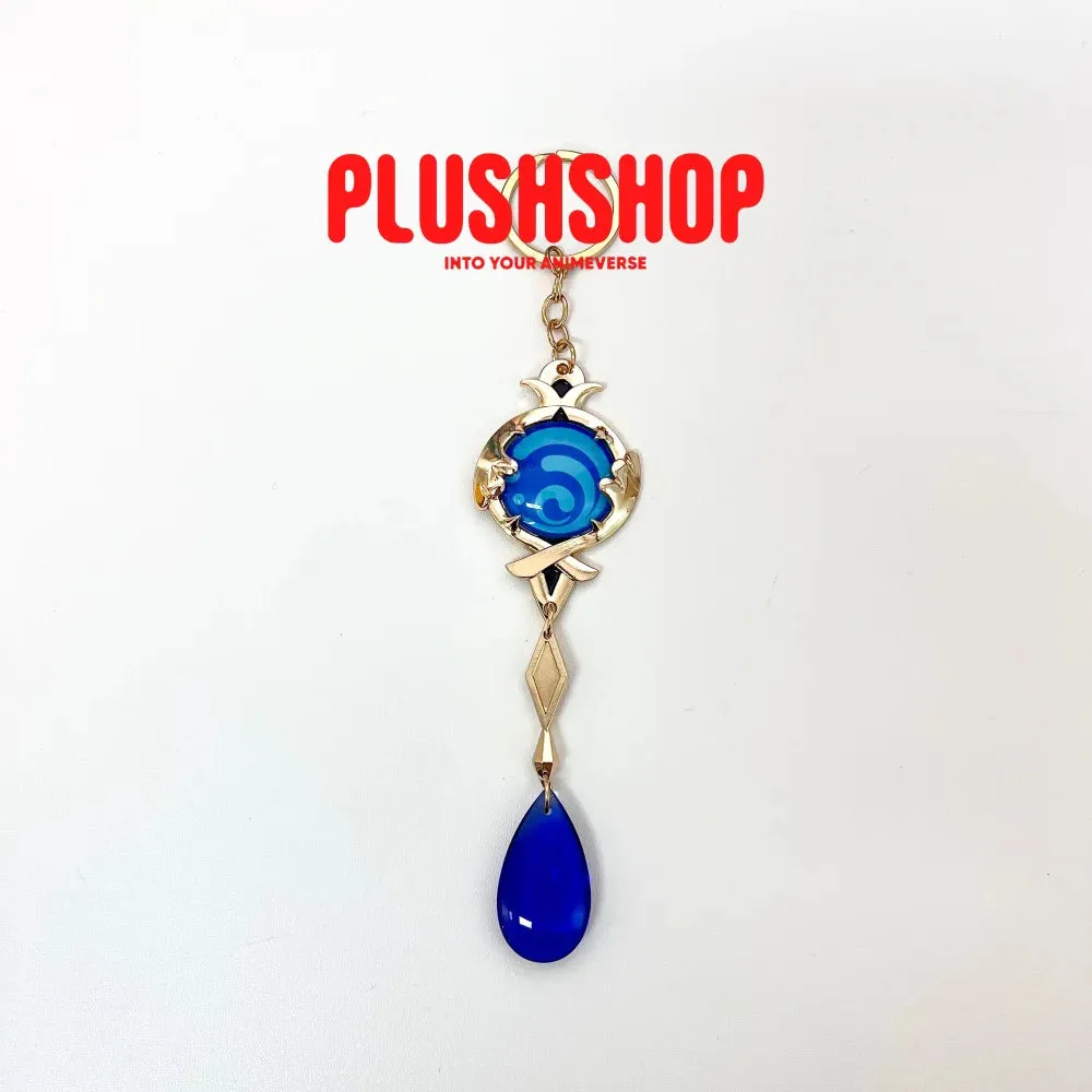 Furina Vision Keychain Brooch Necklace