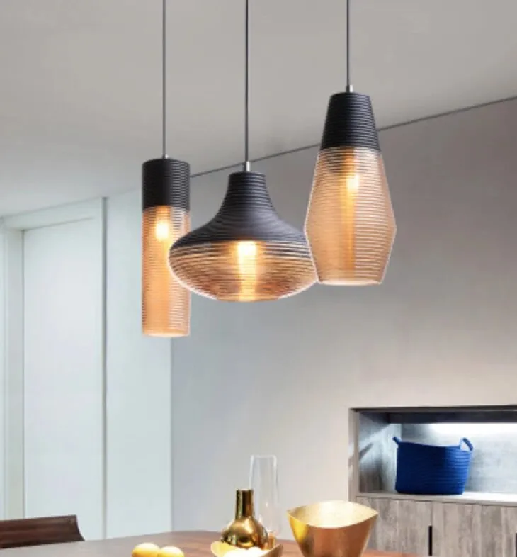 Gerd Gorgeous Glass Modern Pendant Light