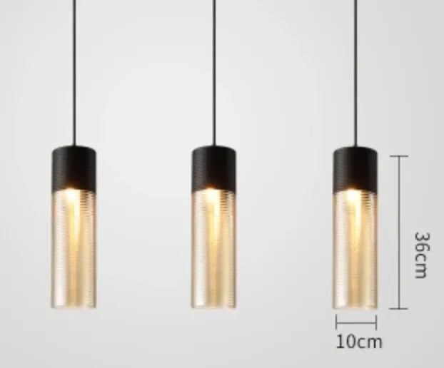 Gerd Gorgeous Glass Modern Pendant Light