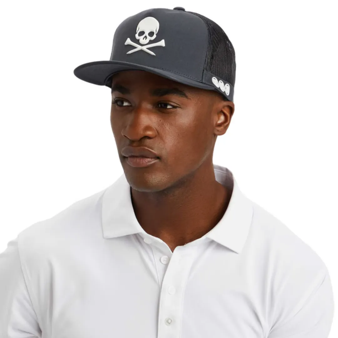 G/FORE Men's Skull & TS Trucker Adjustable Cap