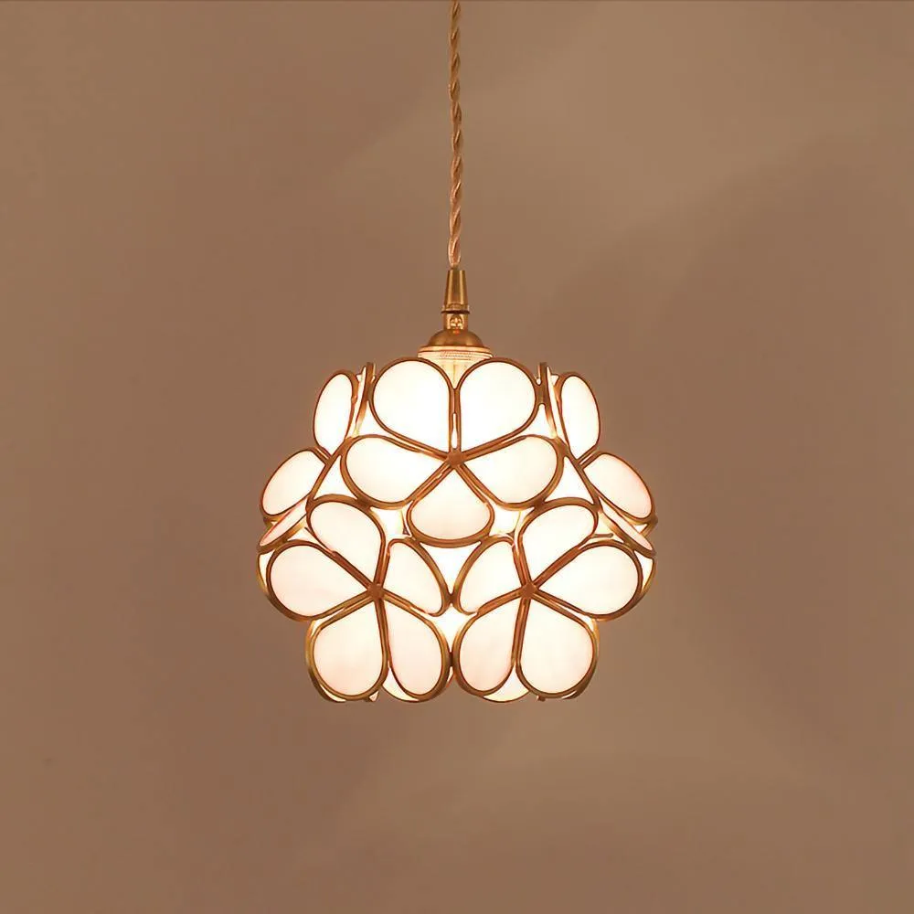 Glass Petal Pendant Lights