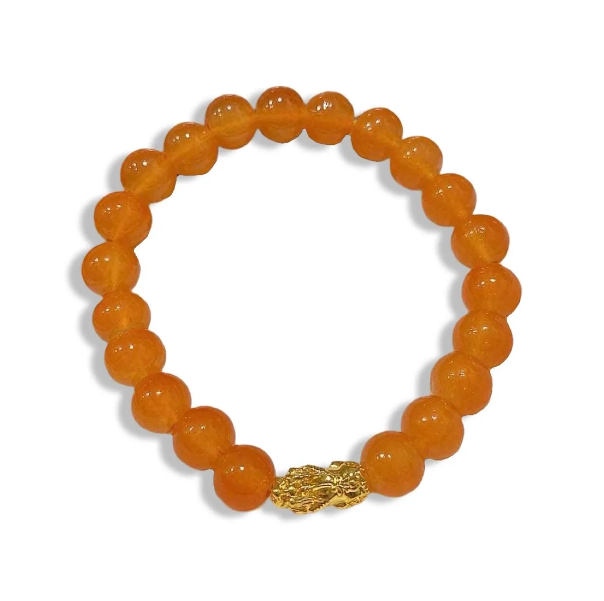 GOLD PIYAO | 24K Citrine Birthmonth Beads Lucky Piyao Bracelet