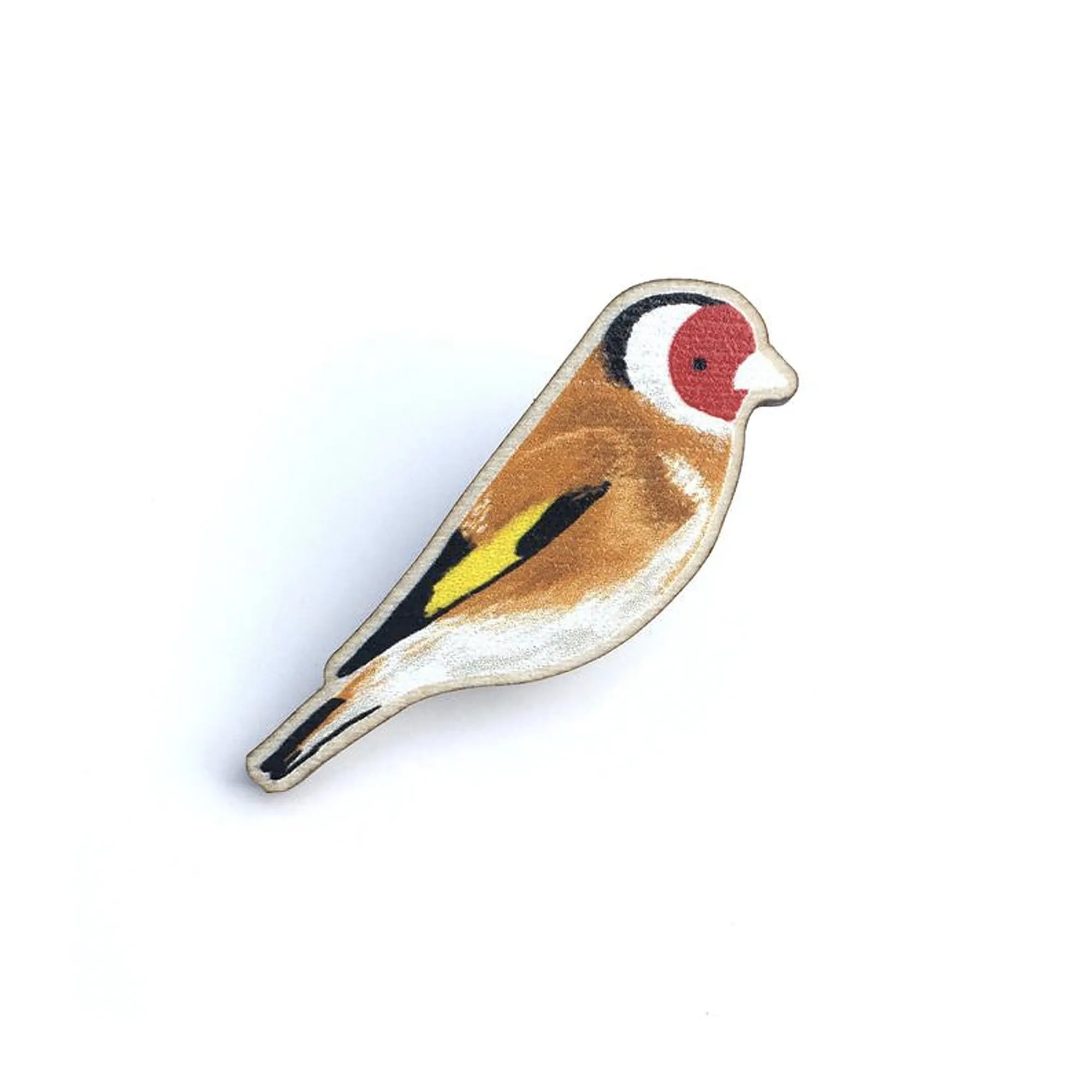 Goldfinch Wooden Pin