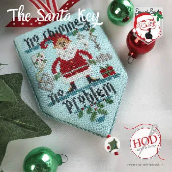 Hands on Designs ~ Secret Santa - The Santa Key Pattern