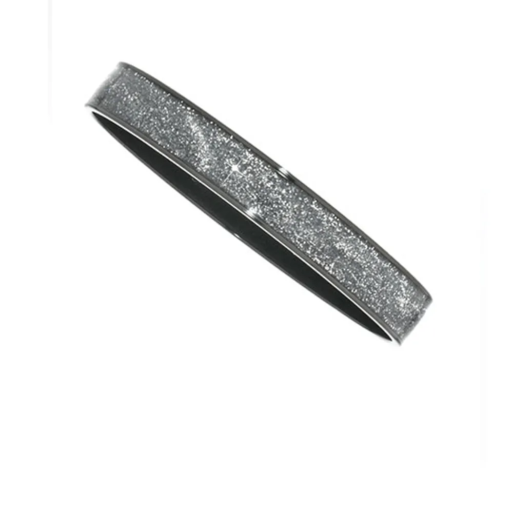 Hematite Stardust Medium Bangle